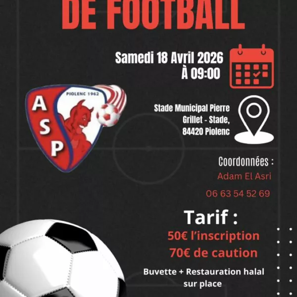 Tournoi 2026 U10 de l&rsquo;AS Piolenc