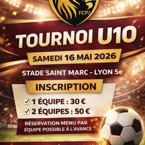 Tournoi 2026 U10 du FC Point du Jour – Lyon