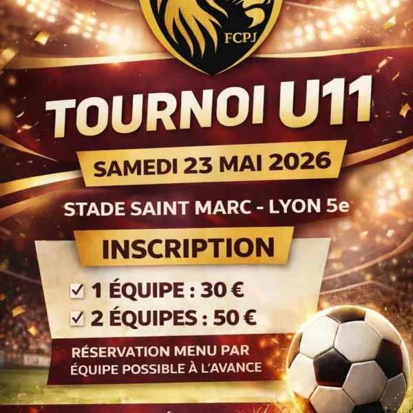 Tournoi 2026 U11 du FC Point du Jour – Lyon