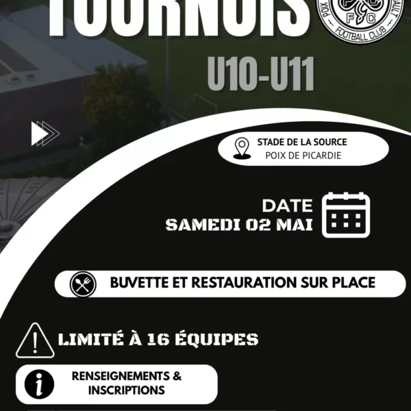 Tournoi 2026 U11 du Poix Blangy Croixrault FC – Poix-de-Picardie