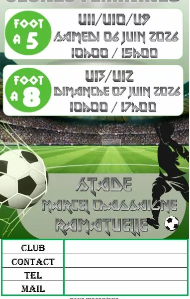 Tournoi 2026 U13F du FC Ramatuelle