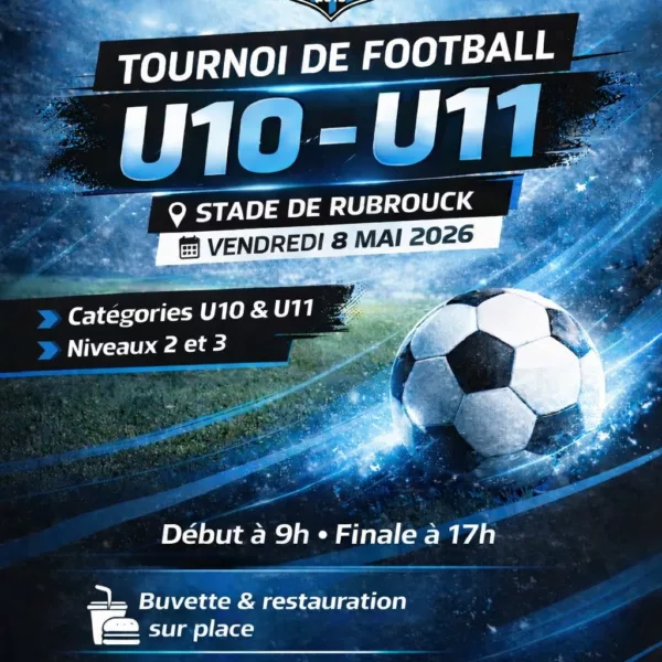 Tournoi 2026 U10 & U11 de l&rsquo;USY – Rubrouck