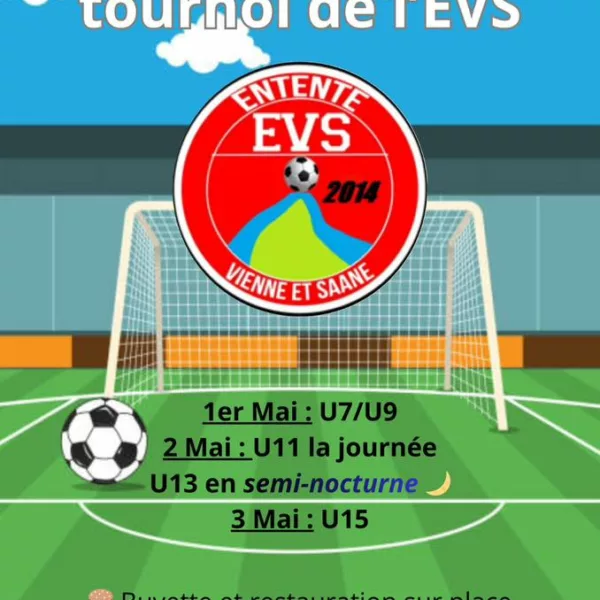 Tournoi 2026 U15 de l&rsquo;EVS – Saâne-Saint-Just