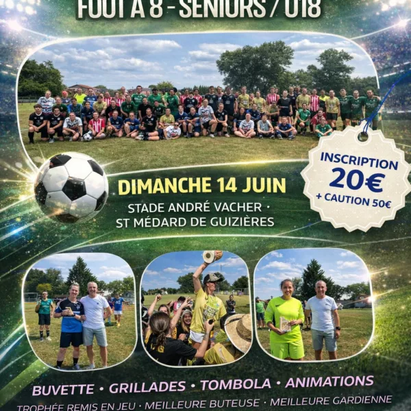 Tournoi Féminin 2026 Seniors F de l&rsquo;Union Saint Médard Petit Palais – Saint-Médard-de-Guizières