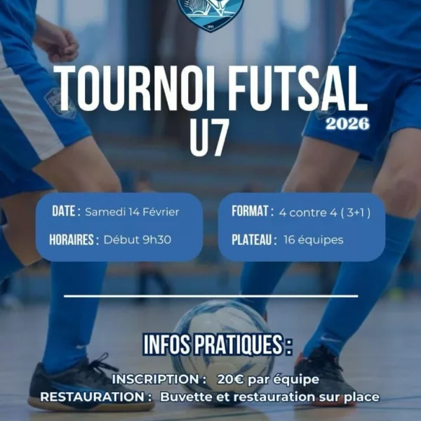 Tournoi Futsam 2026 U7 du FC Colombier Satolas – Satolas-et-Bonce