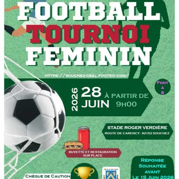 Tournoi 2026 Seniors F du SCAL – Souchez