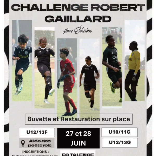 Challenge Robert Gaillard 2026 U11, U13 & U13F du FC Talence
