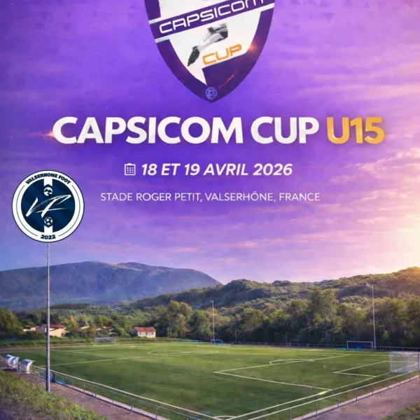 Capsicom Cup 2026 U15 – Valserhône